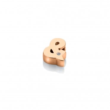Ampersand Icon Pendant - Rose Gold Plated