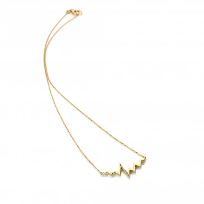 Beat Necklace - 9ct Yellow Gold