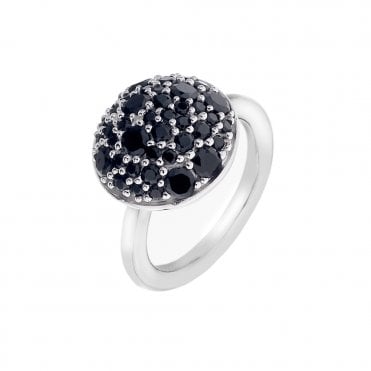 Bouquet Black Ring