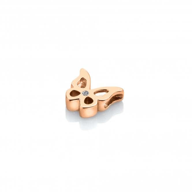 Butterfly Icon Pendant - Rose Gold Plate