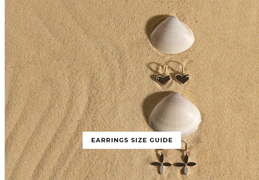 Earrings size guide