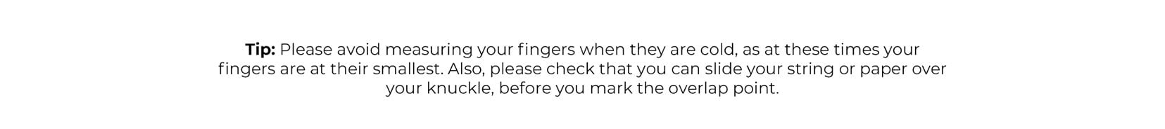 find your ring size