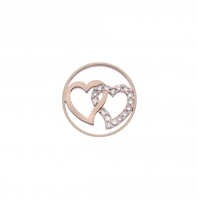 Companionship Rose Gold Plated Coin 25mm