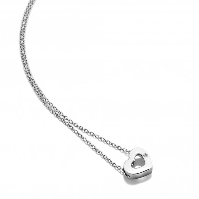 Diamond Amulet Heart Pendant