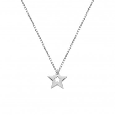 Diamond Amulet Star Pendant