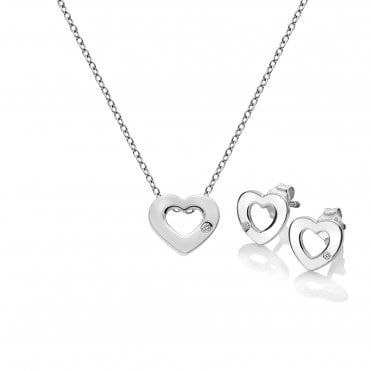 Diamond Amulets Heart Gift Set
