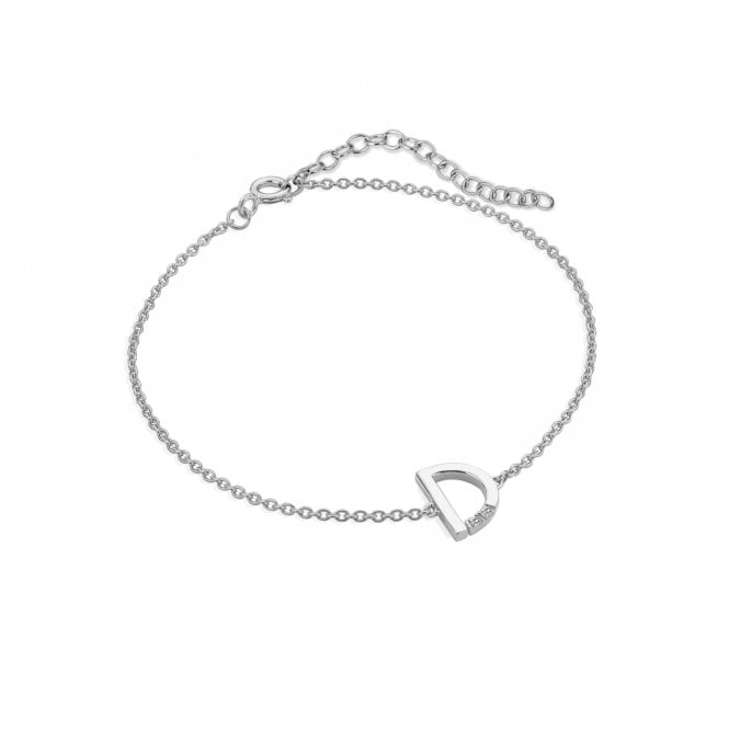 Diamond Letter D Bracelet