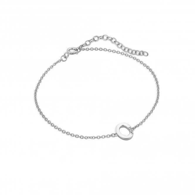 Diamond Letter O Bracelet