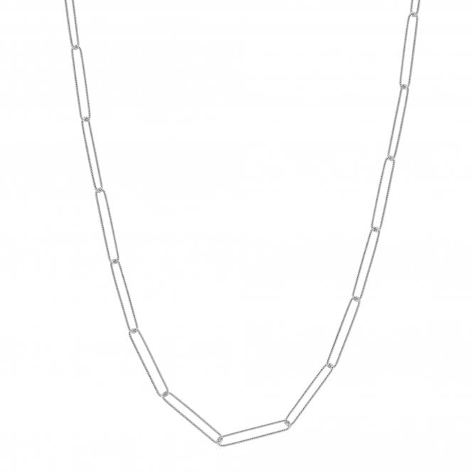 Embrace Twisted Wired Chain 50 Silver