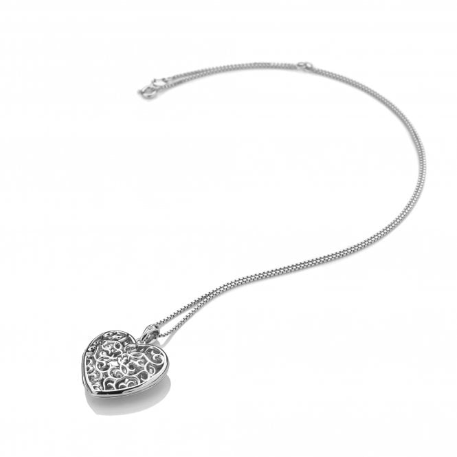 Embracing Heart Locket