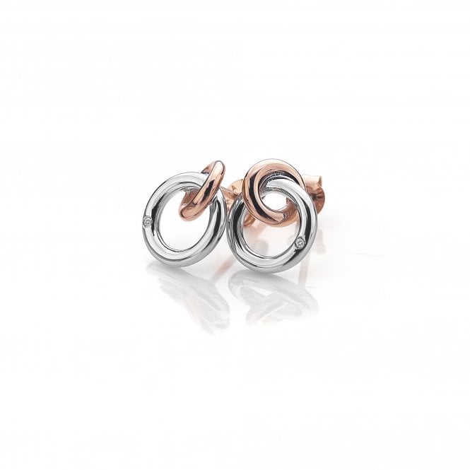 Eternal Earrings - Rose Gold Plate Accents