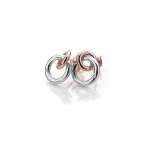 Eternal Earrings - Rose Gold Plate Accents