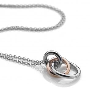 Eternal Pendant - Rose Gold Plate Accents