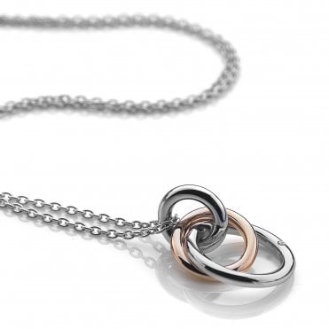 Eternal Pendant - Rose Gold Plate Accents