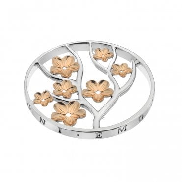 Fiore Coin - Rose Gold Plate - 33mm