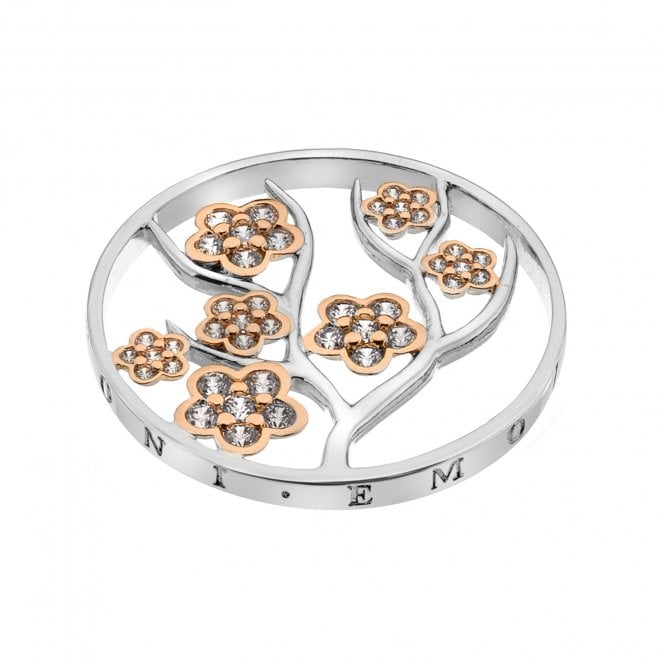 Fiore Coin - Rose Gold Plate - 33mm
