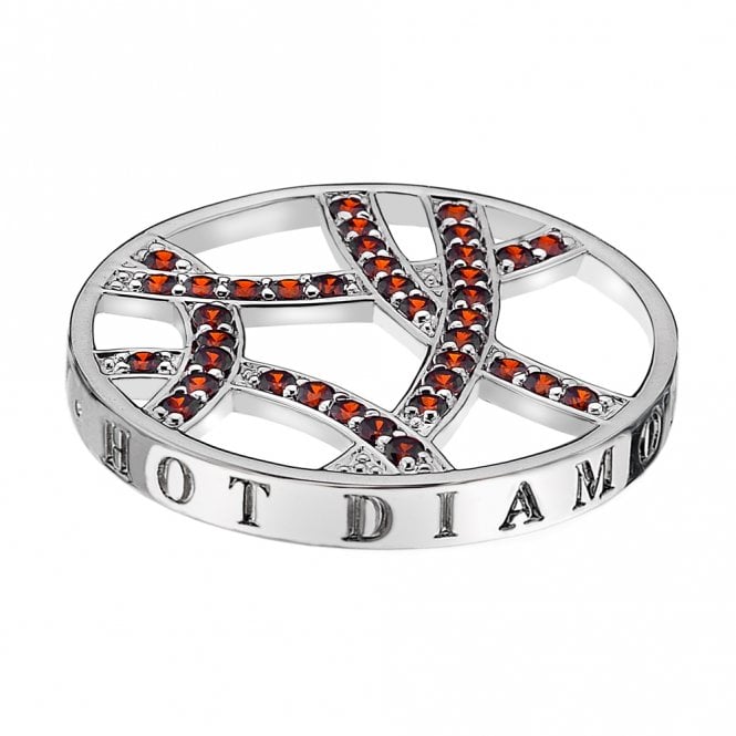 Fire Sparkle Arc Coin - 33mm