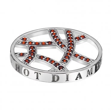 Fire Sparkle Arc Coin - 33mm