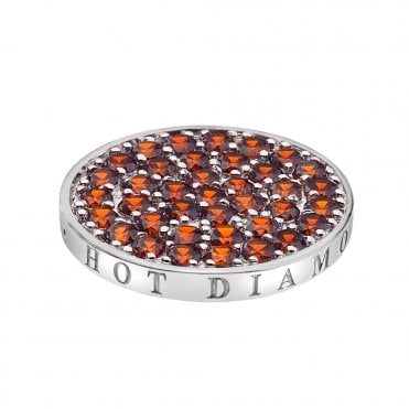 Fire Sparkle Coin - 25mm