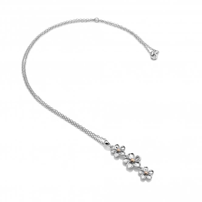 Forget Me Not Drop Pendant