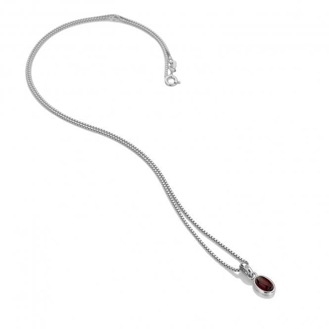 Garnet Birthstone Pendant - January