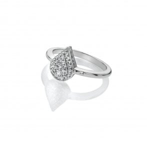 Glimmer White Topaz Ring