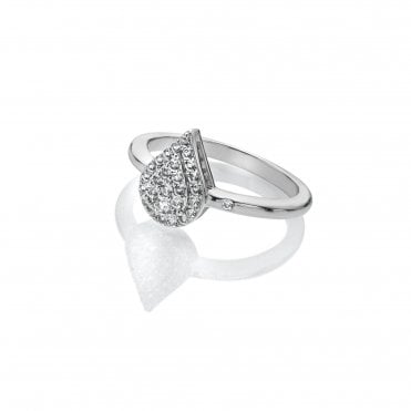 Glimmer White Topaz Ring