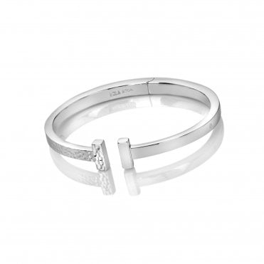 Hammered T-Bar Bangle
