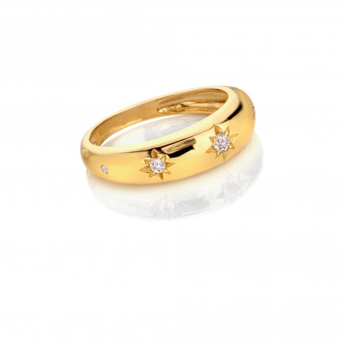 HD X GE White Topaz Set Ring