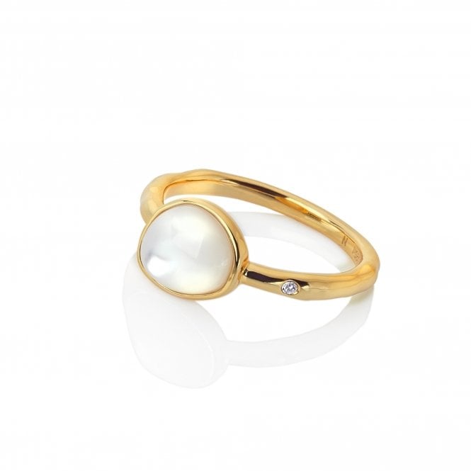  Calm Mother Of Pearl Ring