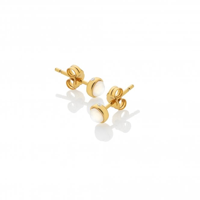  Calm Mother of Pearl Stud Earrings