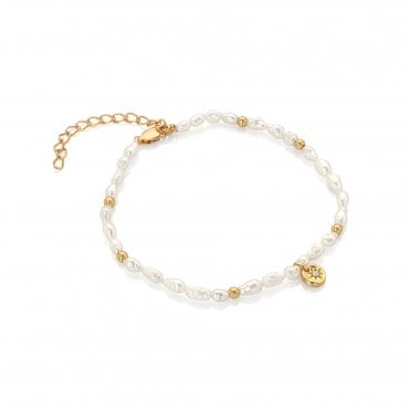 HD X Golden Edit Calm Pearl Lunar Bracelet