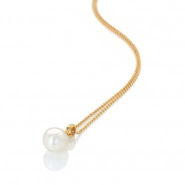 HD X Golden Edit Calm Pearl Pendant