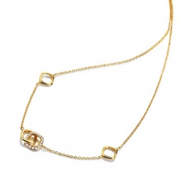 HD X Golden Edit Connected Necklace
