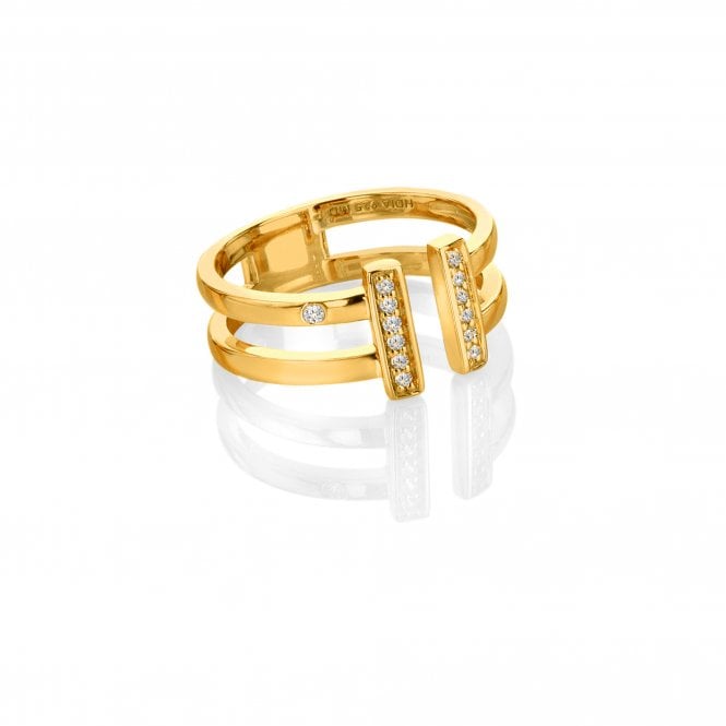  Double T Bar Ring
