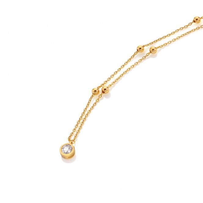 HD X Golden Edit Droplet Necklace