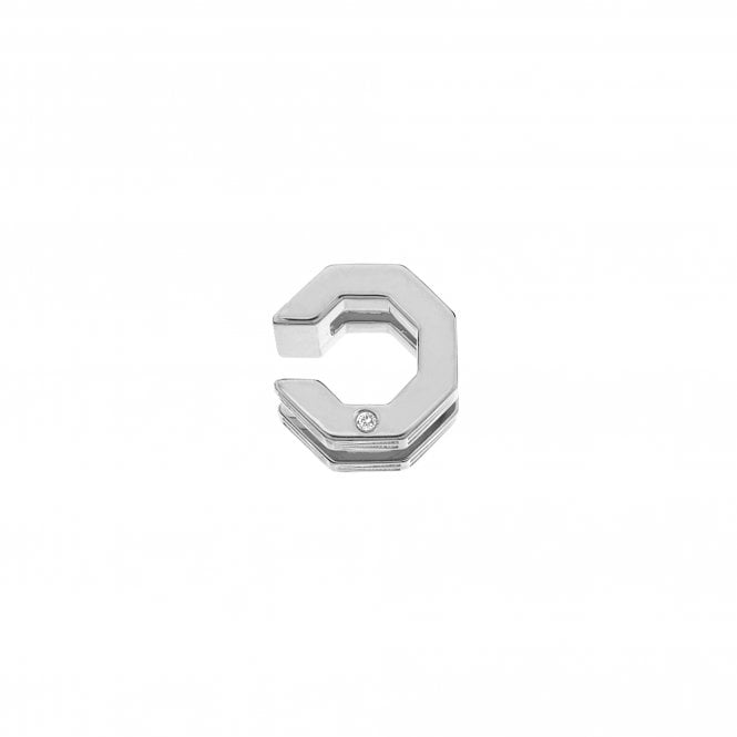  Hope Double Ear Cuff - Silver