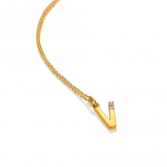 Letter V Pendant