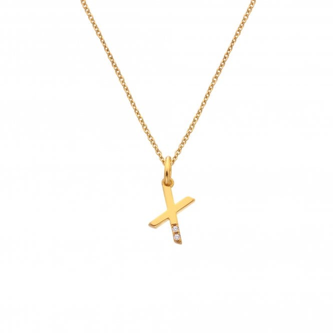  Letter X Pendant