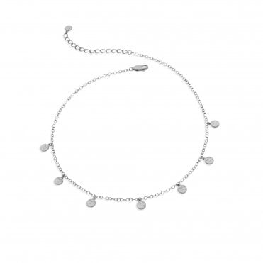 HD X Golden Edit Lunar Choker - Silver