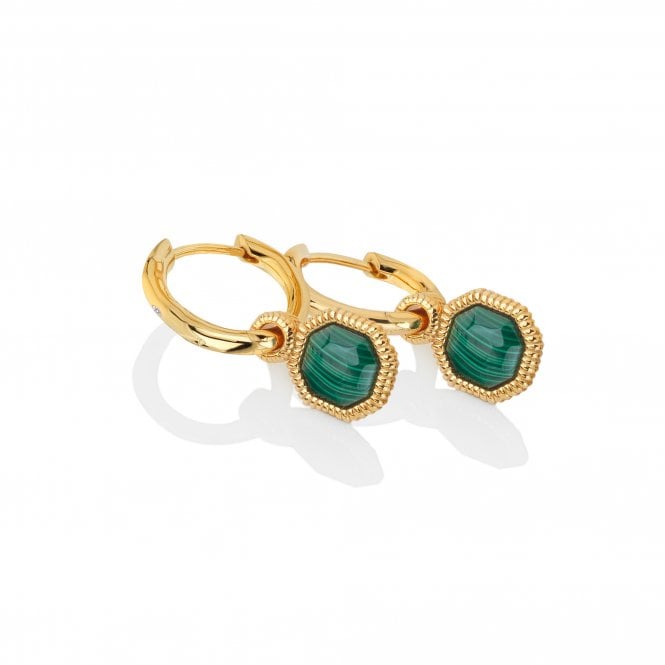  Revive Malachite Earrings