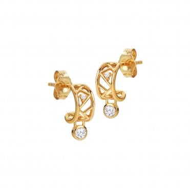 HD X Golden Edit Revolve Earrings