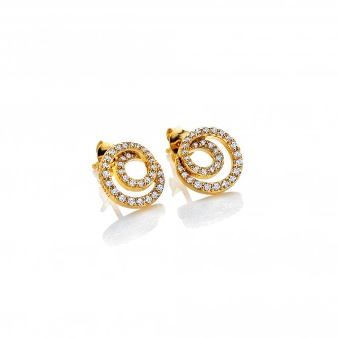  Shimmer Circle Earrings