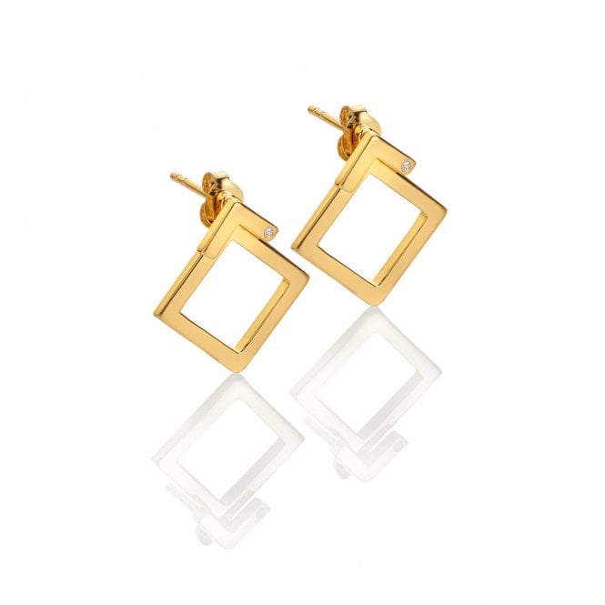  Square Paired Earrings