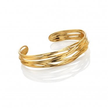 HD X Golden Edit String Bangle