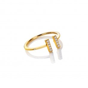 HD X Golden Edit T-Bar Ring