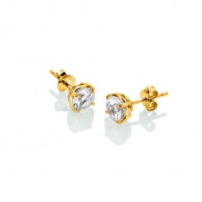 HD X Golden Edit Tender Solitaire Earrings