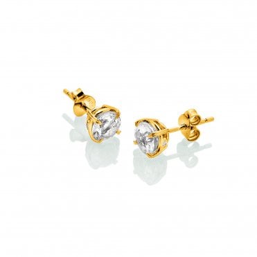 HD X Golden Edit Tender Solitaire Earrings