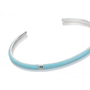 HD X Tasha Ghouri Enamel Bangle - Blue