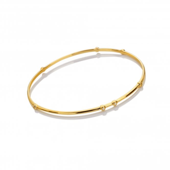 HD X Tasha Ghouri Organic White Topaz Bangle